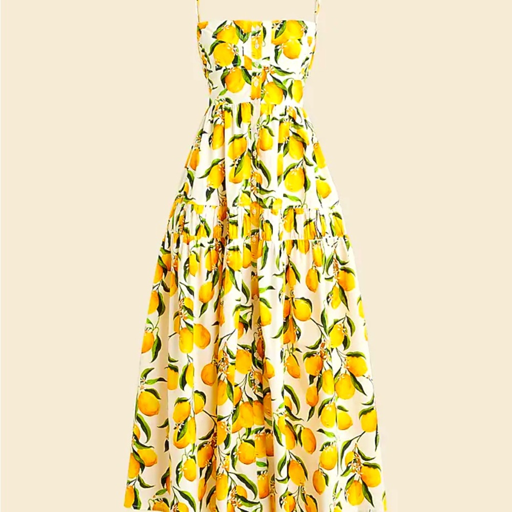 Limoncello midi dress J.Crew